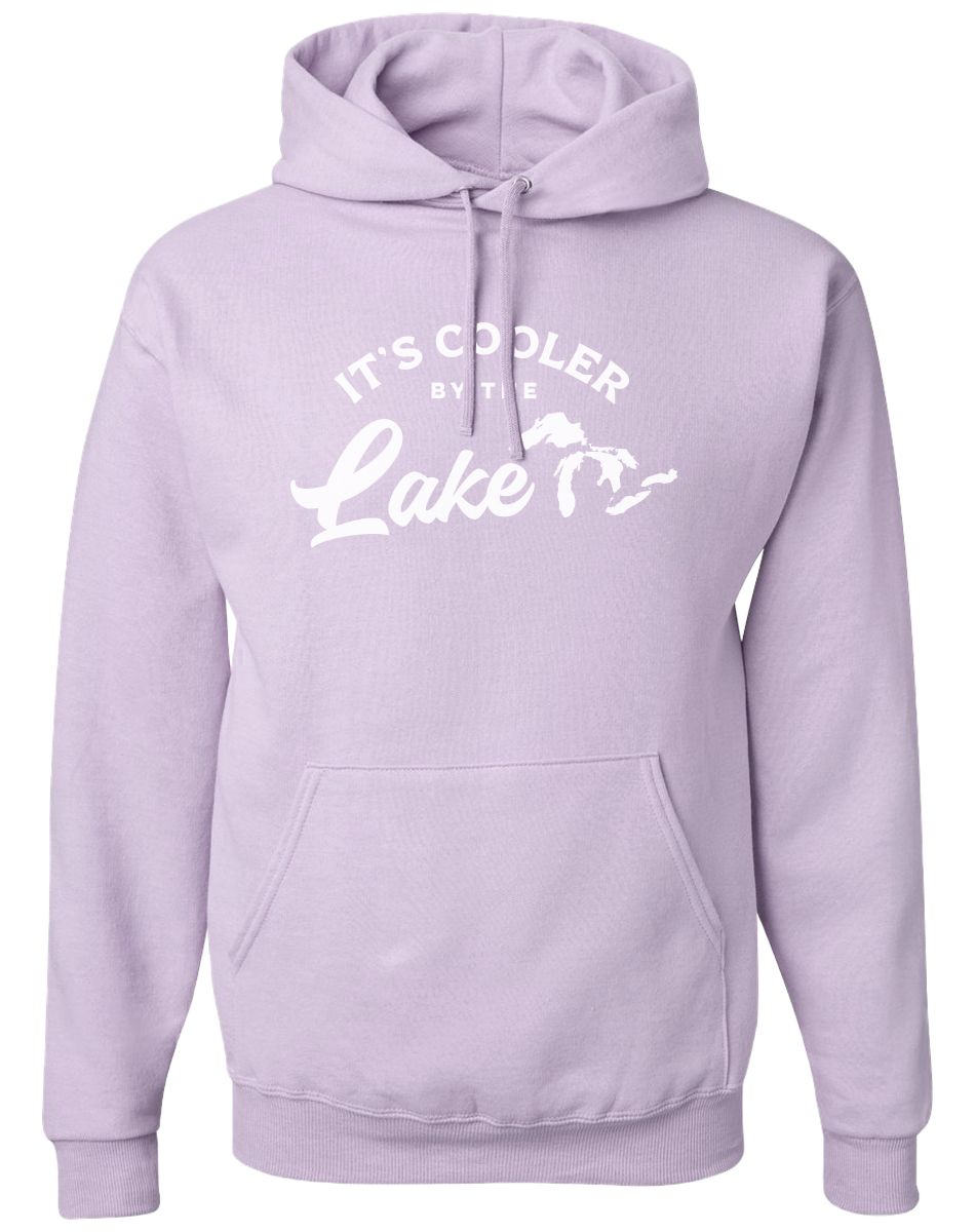 Cooler By The Lake Hoodie Michigan Awesome