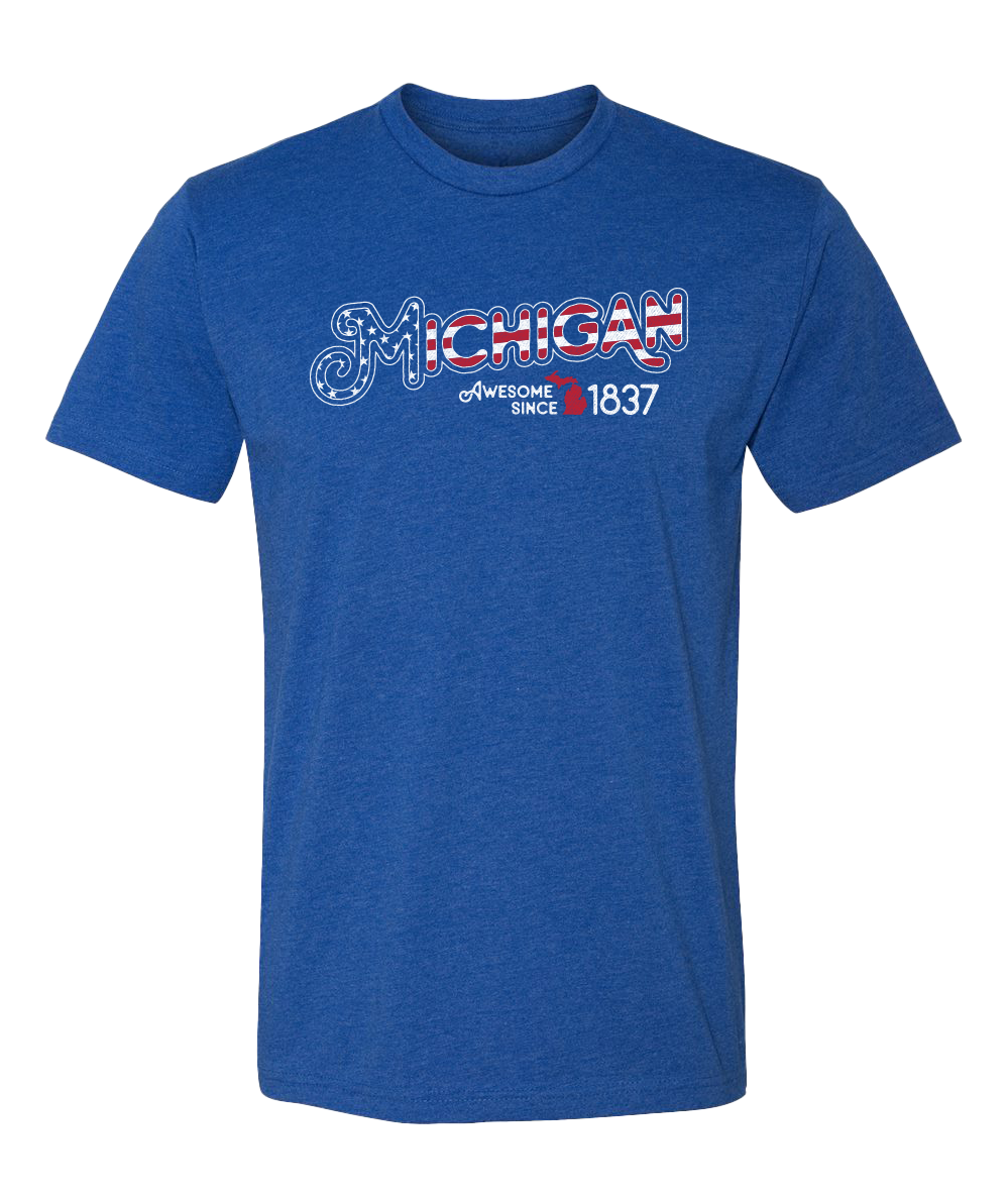 Patriotic Michigan T-Shirt