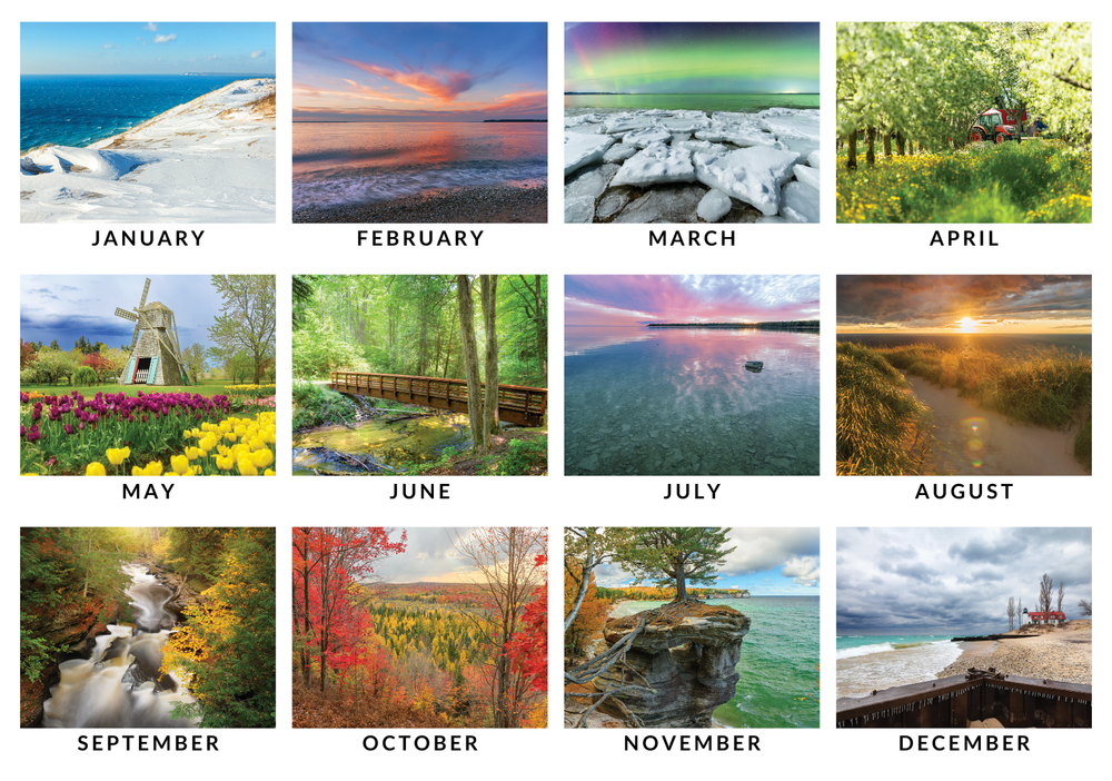 Northern Michigan Calendar 2025