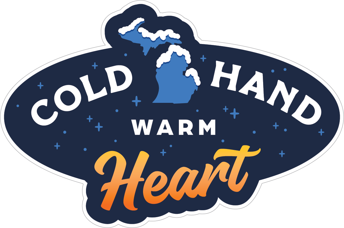 Cold Hand Warm Heart Die-Cut Sticker