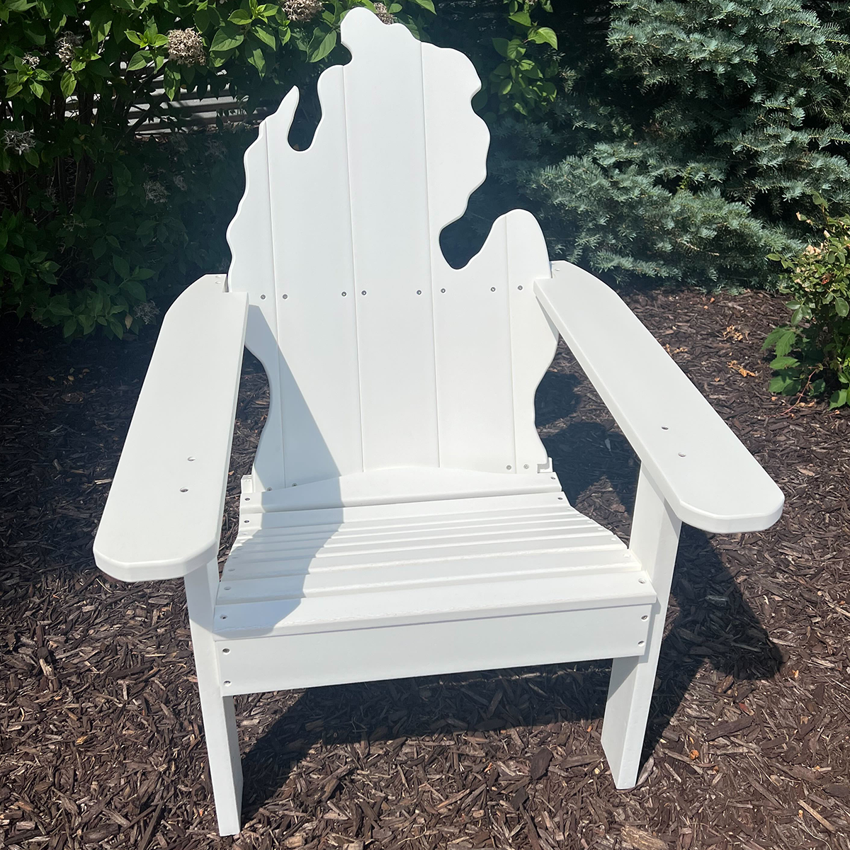 Michigan Adirondack Chair Amish Made Michigan Awesome   Front 