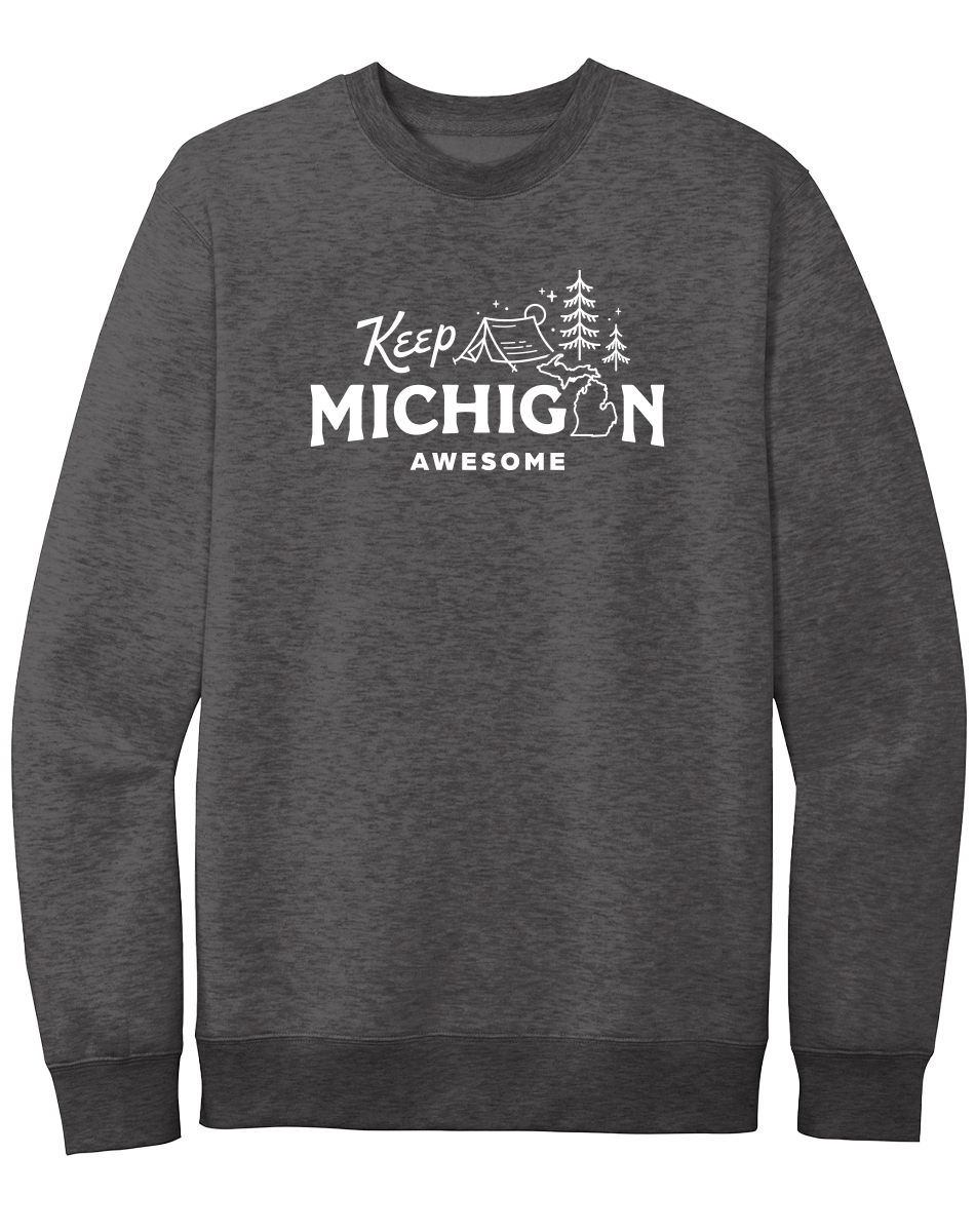 Keep Michigan Awesome Crewneck Sweatshirt