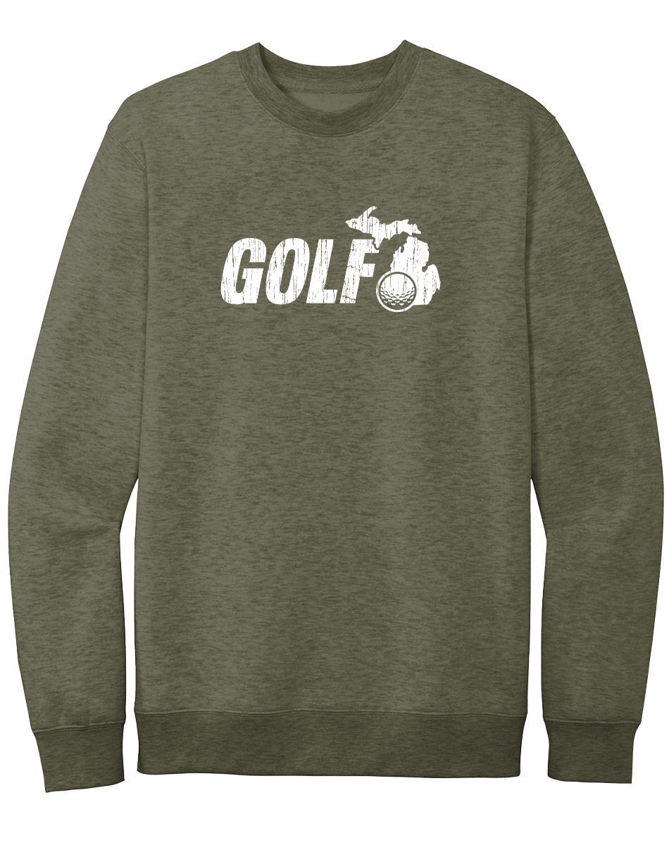 Golf Michigan Crewneck Sweatshirt