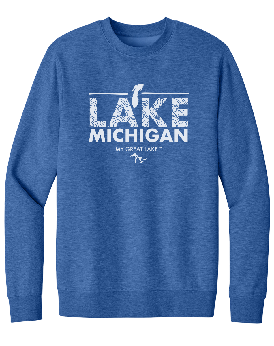 My Great Lake Michigan Crewneck Sweatshirt