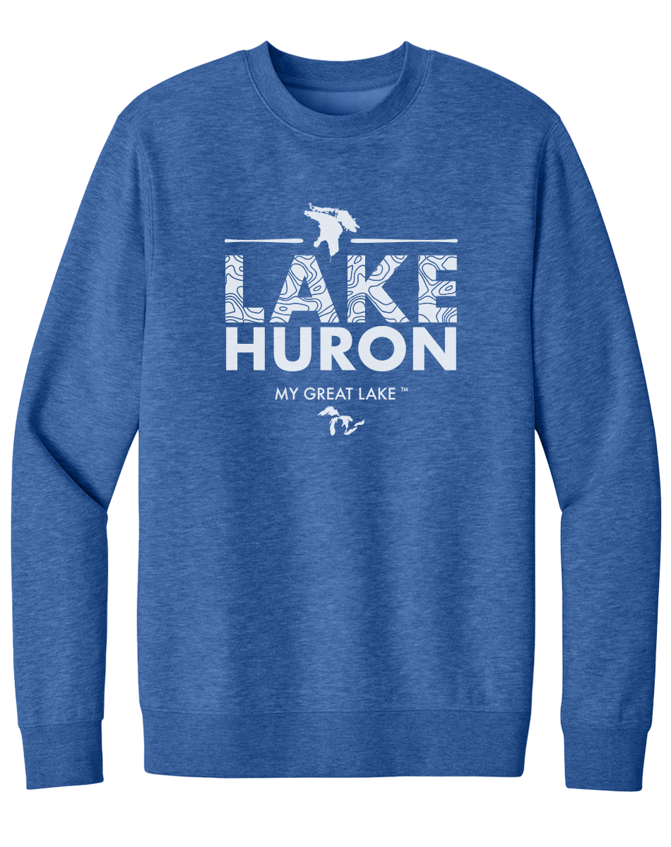 My Great Lake Huron Crewneck Sweatshirt