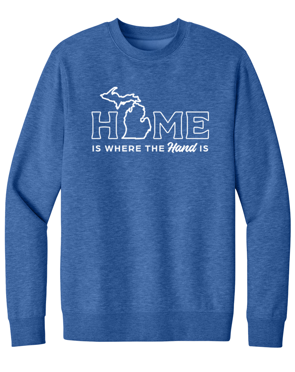 Home is Where the Hand Is Crewneck Sweatshirt