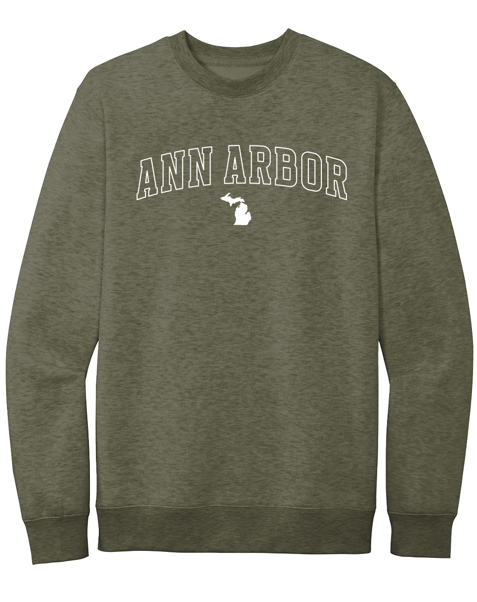 Ann Arbor Crewneck Sweatshirt