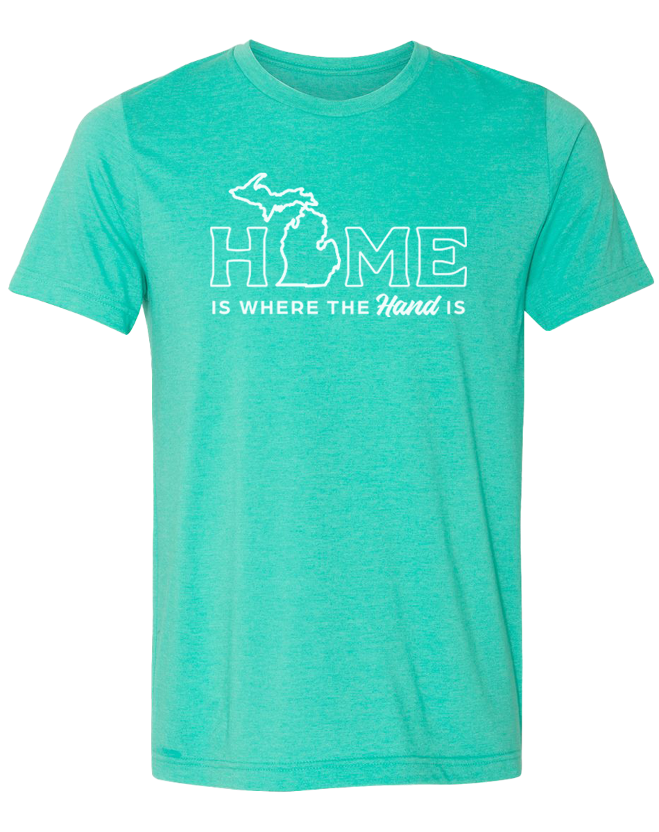 Home is Where the Hand is Unisex T-Shirt