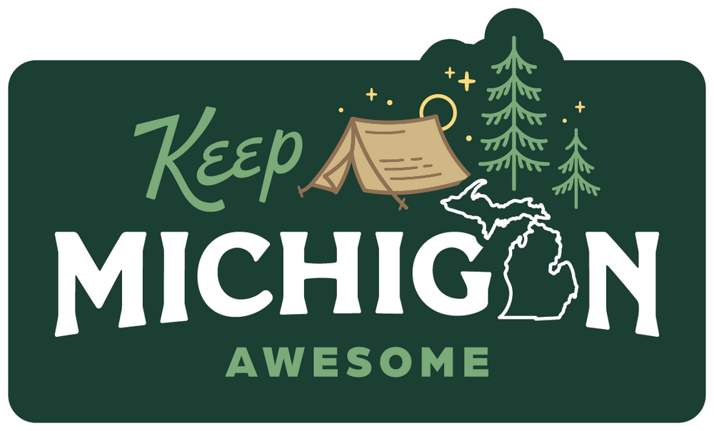 Keep Michigan Awesome Die-Cut Sticker