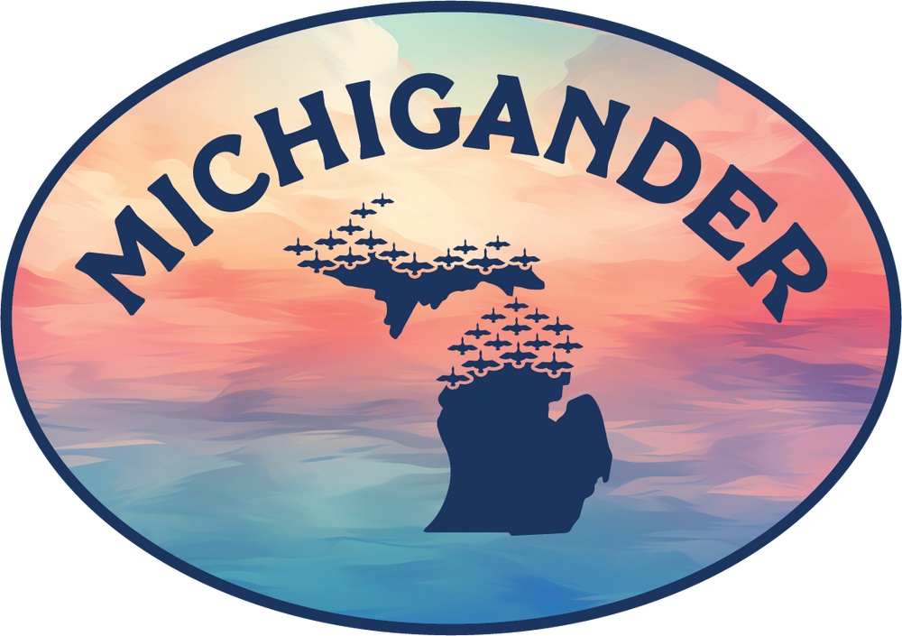 Michigander Die-Cut Sticker