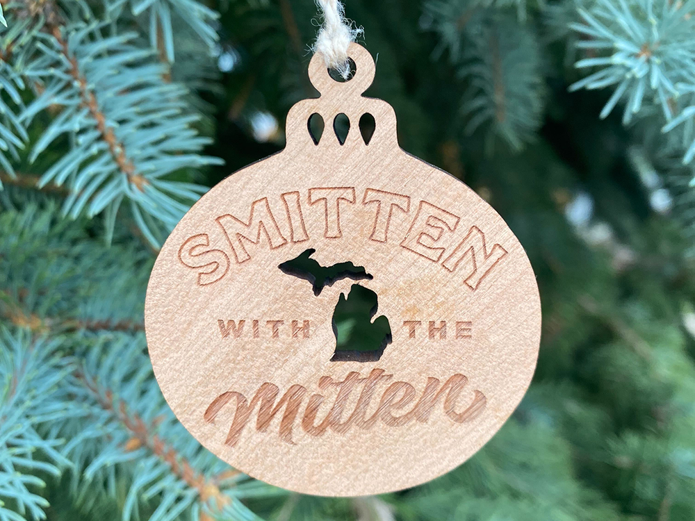 Smitten With The Mitten Ornament