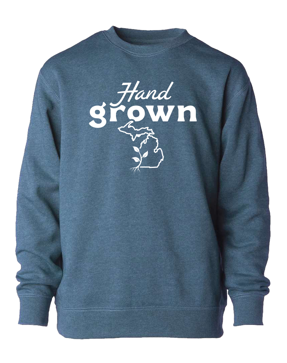 Hand Grown Youth Crewneck Sweatshirt