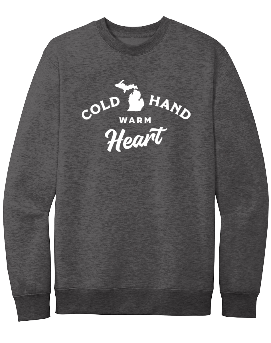 Cold Hand, Warm Heart Crewneck Sweatshirt