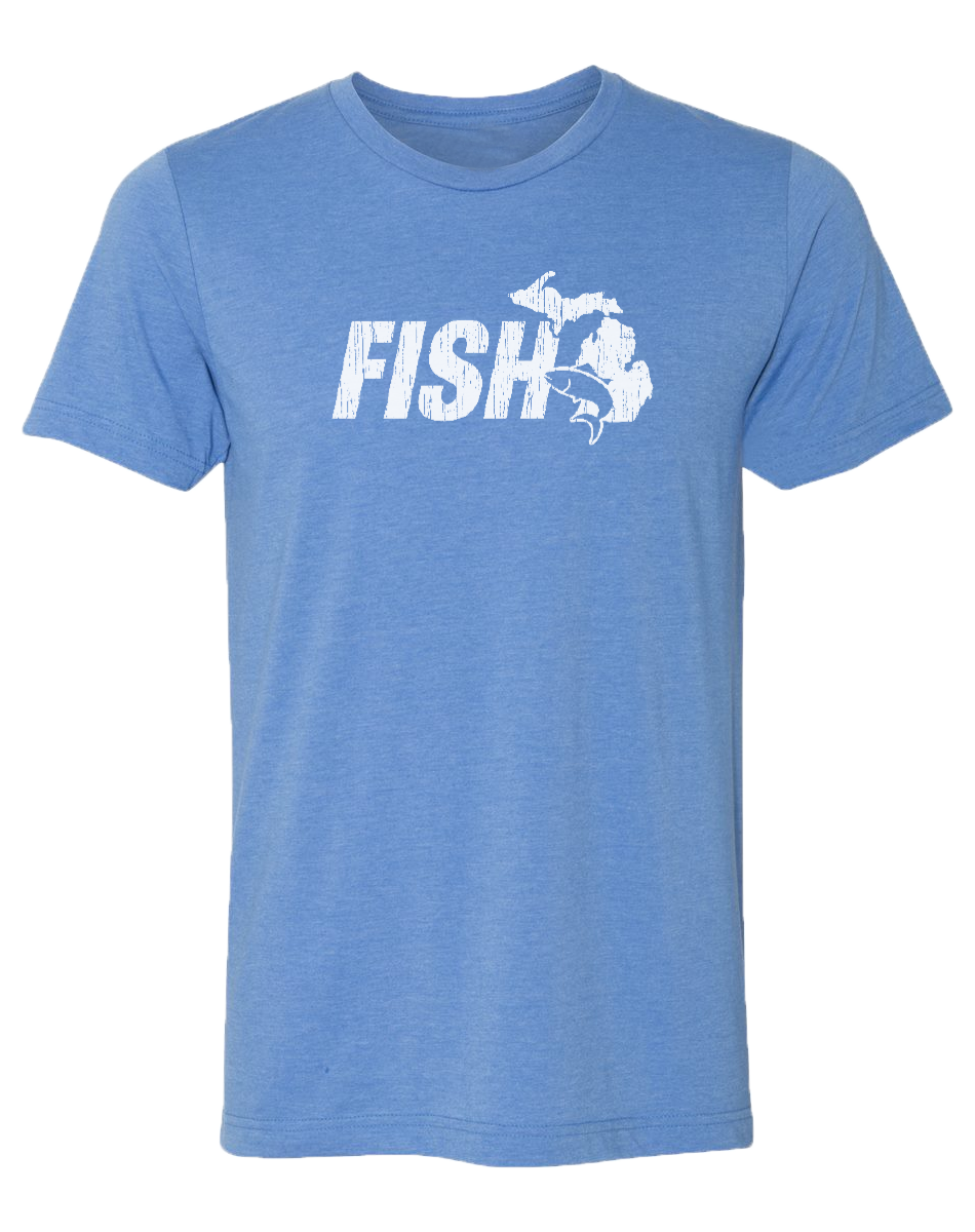 Michigan Fishing Shirt, Unisex T-Shirt