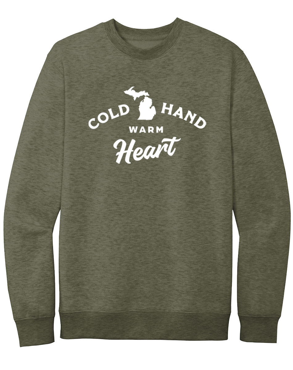 Cold Hand, Warm Heart Crewneck Sweatshirt