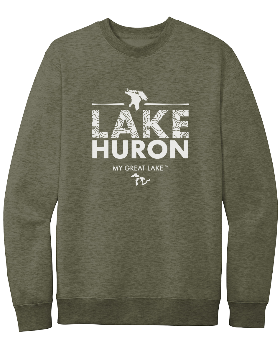 My Great Lake Huron Crewneck Sweatshirt